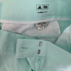 NWOT Adidas Climalite Stretch Womens Golf Bermuda Shorts Size 10